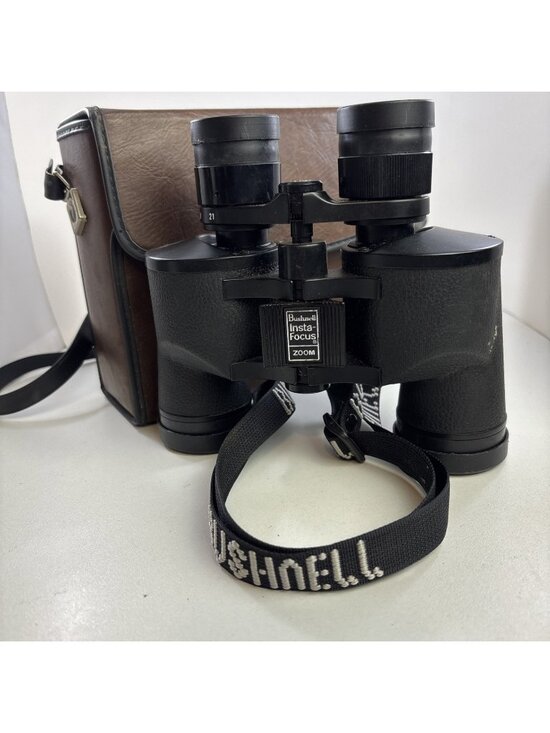 Bushnell Other - Vintage Bushnell Binoculars Insta Focus Zoom 7x21 Power With Case